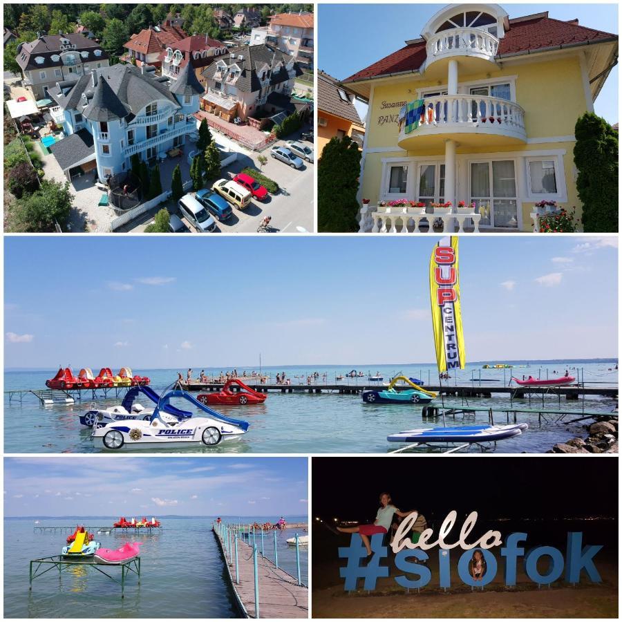 Crystal Es Susanne Panzio Bed and Breakfast Siófok Exteriör bild